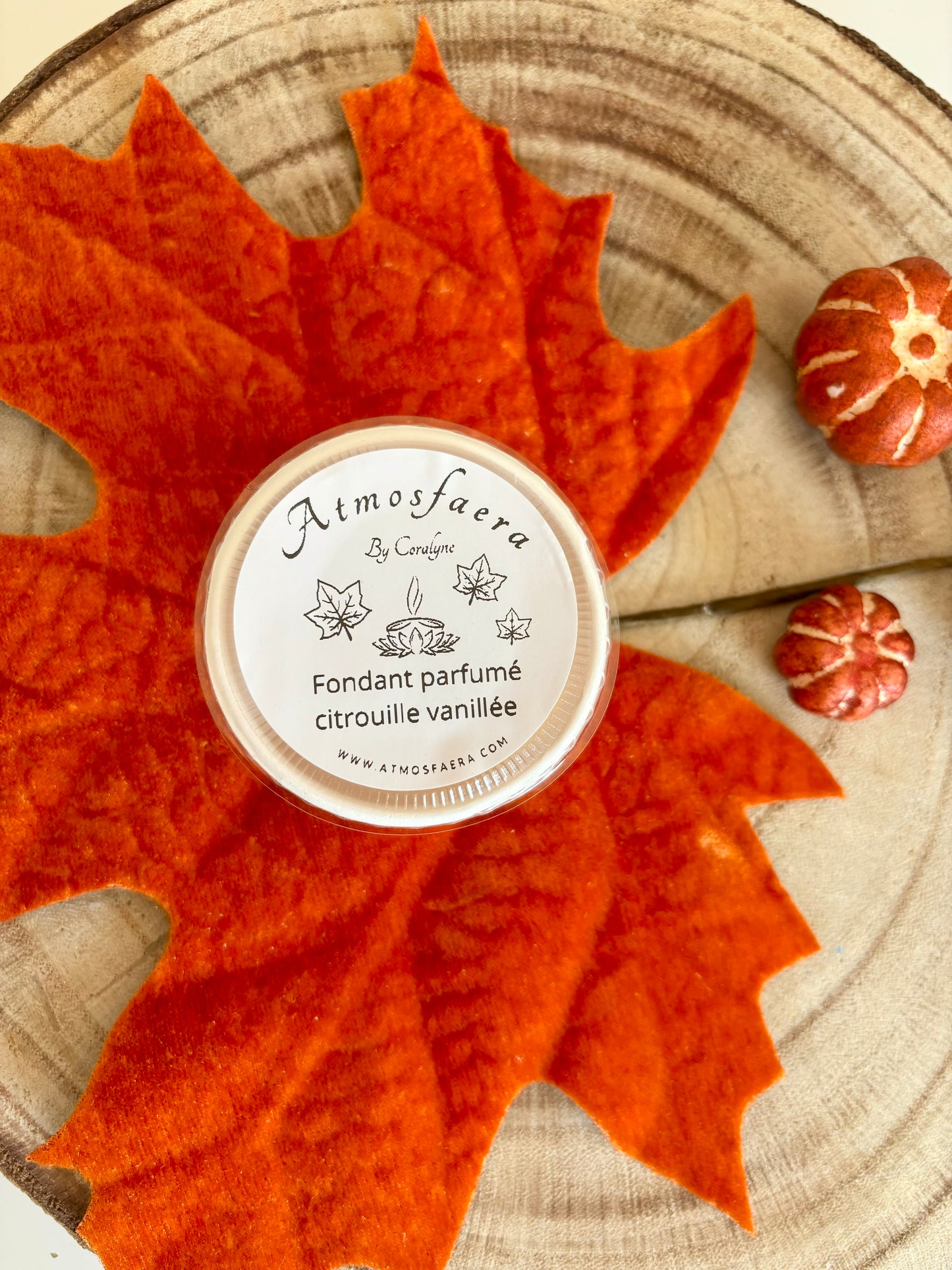 Fondant citrouille vanillée