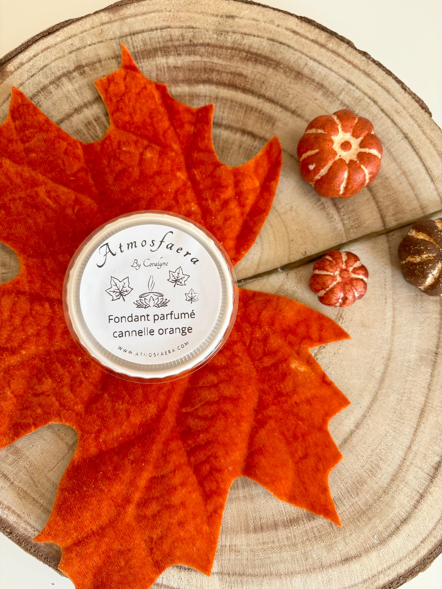 Fondant cannelle orange