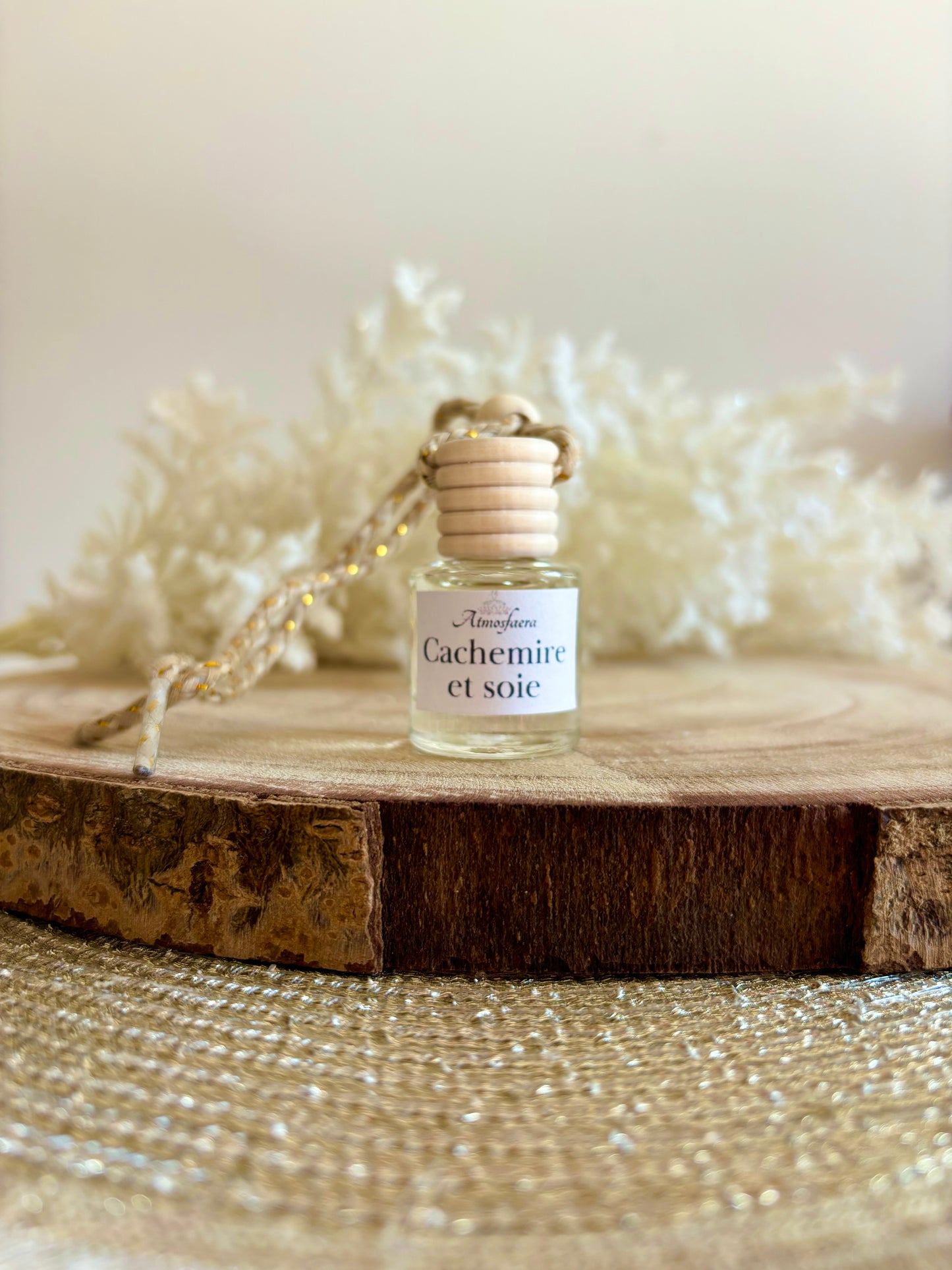 Diffuseur de parfum pour voiture cachemire et soie