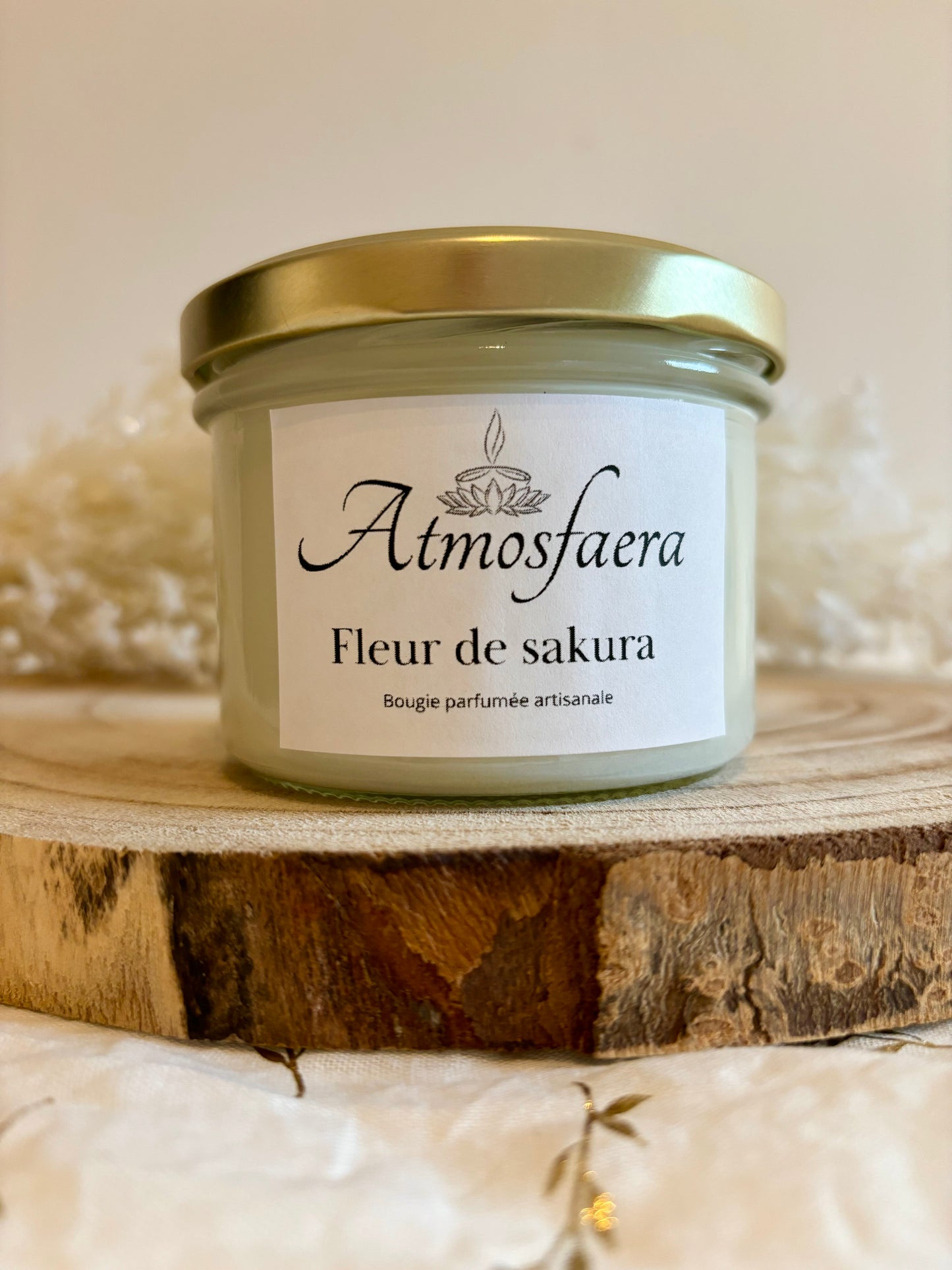 Bougie fleur de sakura
