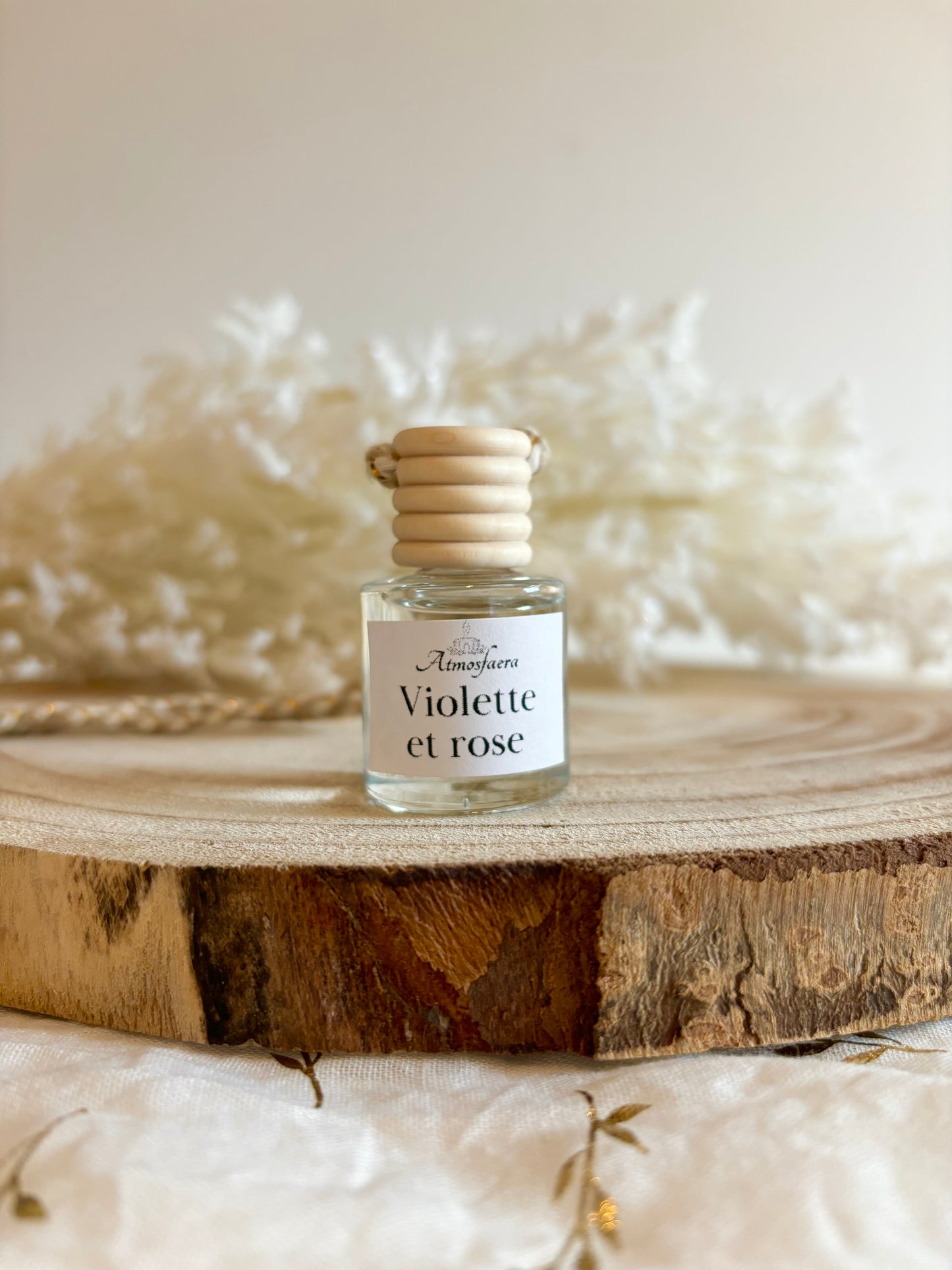 Diffuseur de parfum pour voiture violette et rose